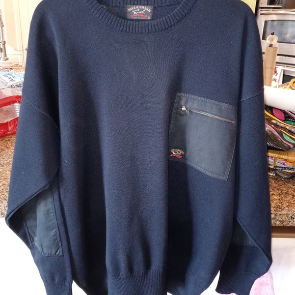 Vintage Paul&Shark Yachting Blue Crew Neck Sweater - Picture 1 of 6